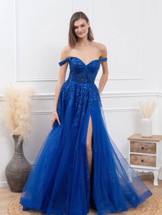 💙 Exkluzívne kráľovsky modré šaty 💙...